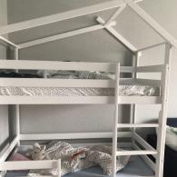 2-ярусная кроватка-домик Home 4 c УФ вставкой копия